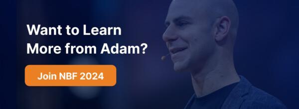 Learn from Adam Grant at Nordic Business Forum 2024