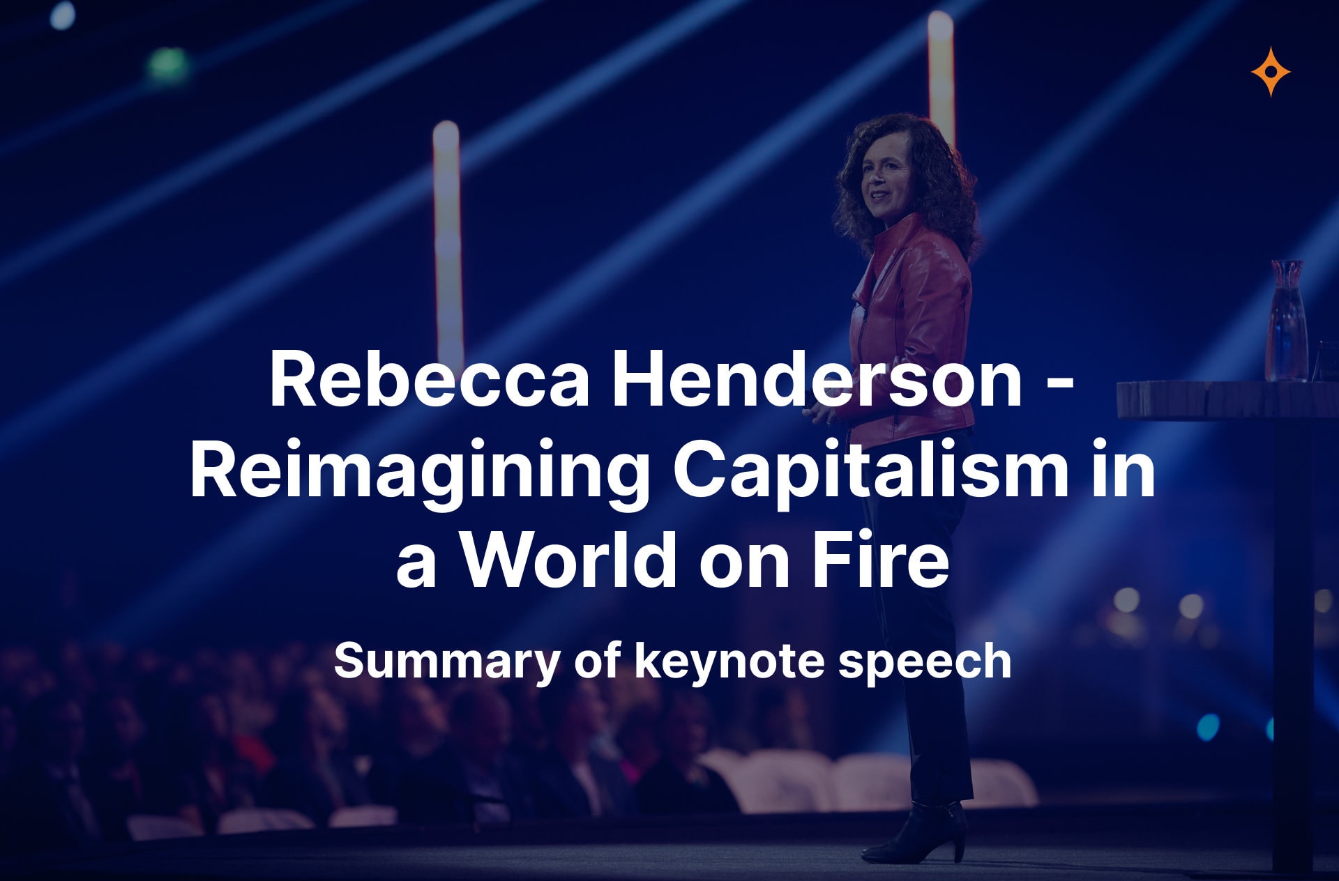 Rebecca Henderson - Reimagining Capitalism In A World On Fire - Nordic ...